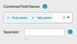 Combined field example